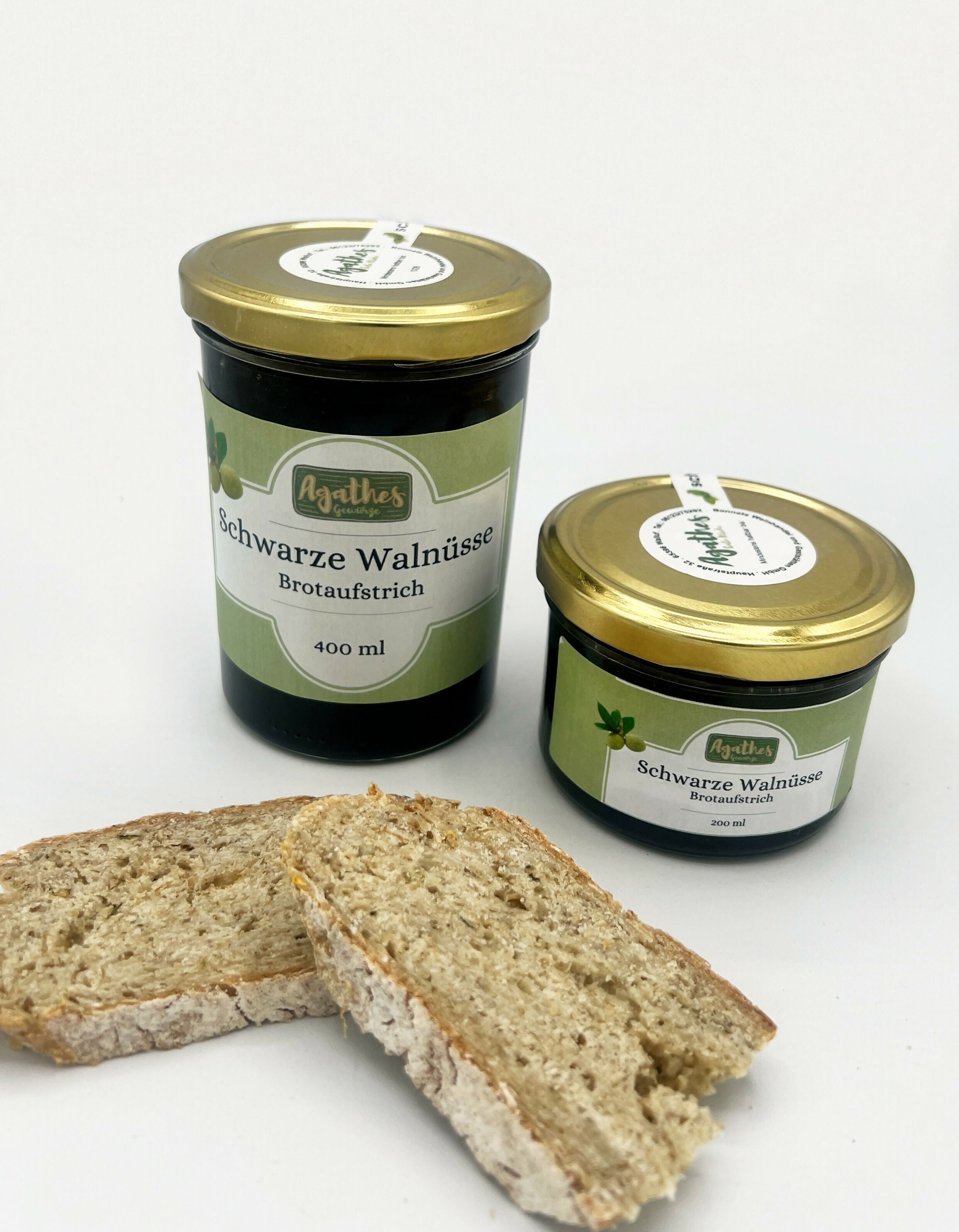 Agathes schwarze Walnüsse Brotaufstrich 400 ml