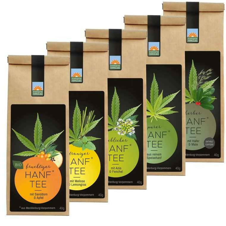 Paket Hanftees in Papiertüte 200 g