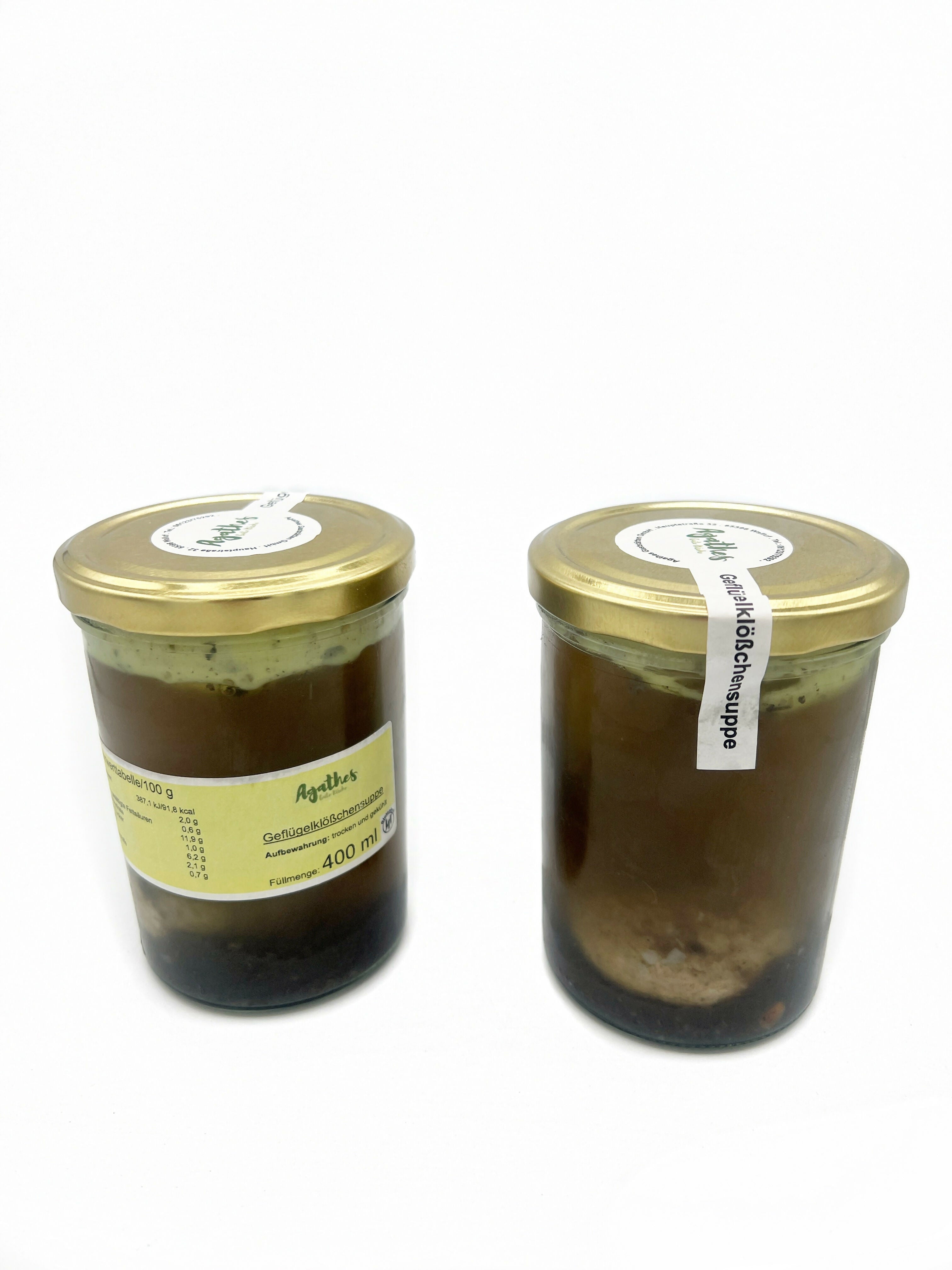 Agathes Geflügelklößchensuppe