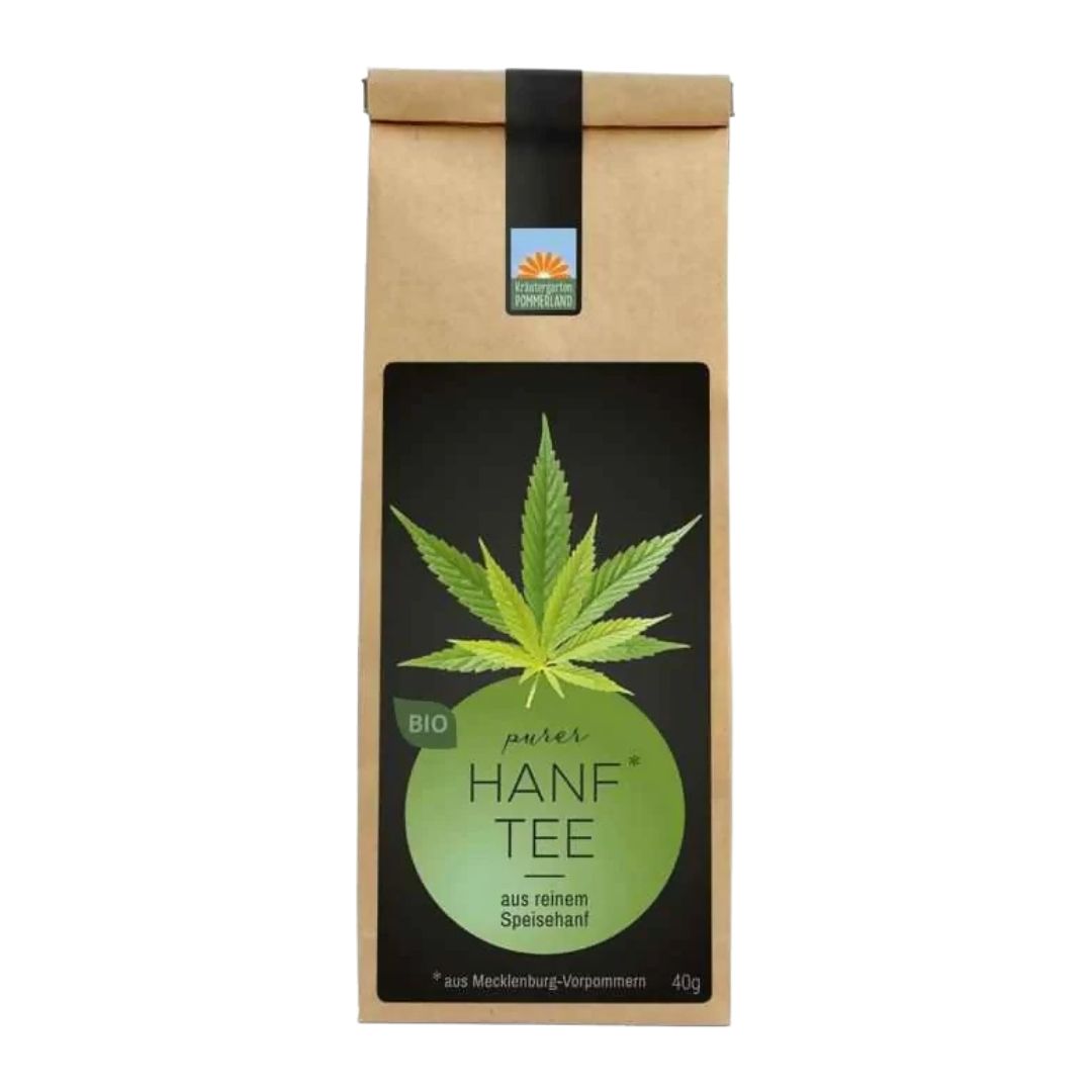 3x Purer Hanftee inPapiertüte 40 g