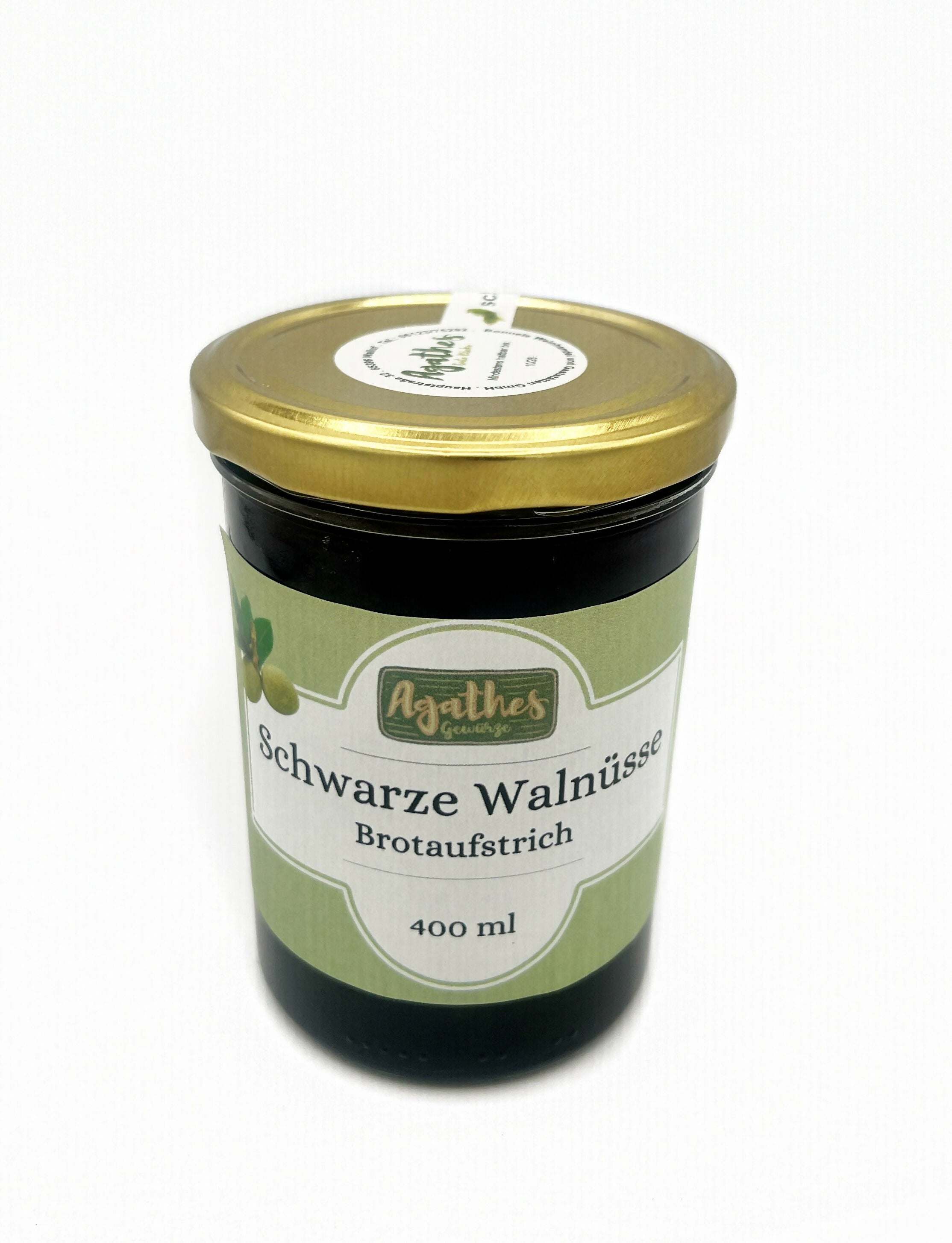 Agathes schwarze Walnüsse Brotaufstrich 400 ml