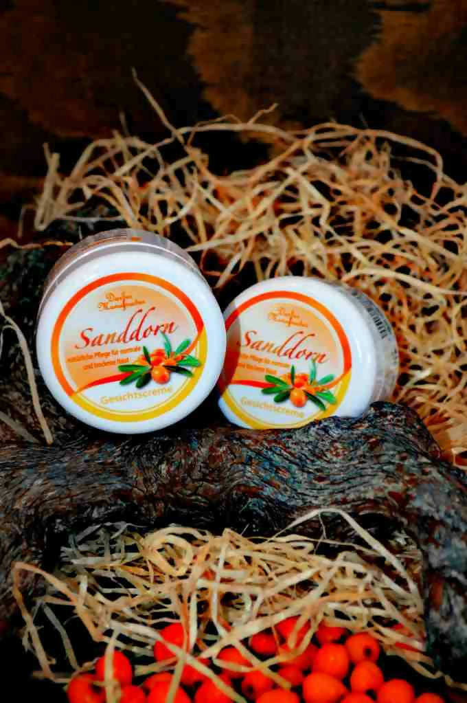 3x Sanddorn Gesichtscreme 50ml