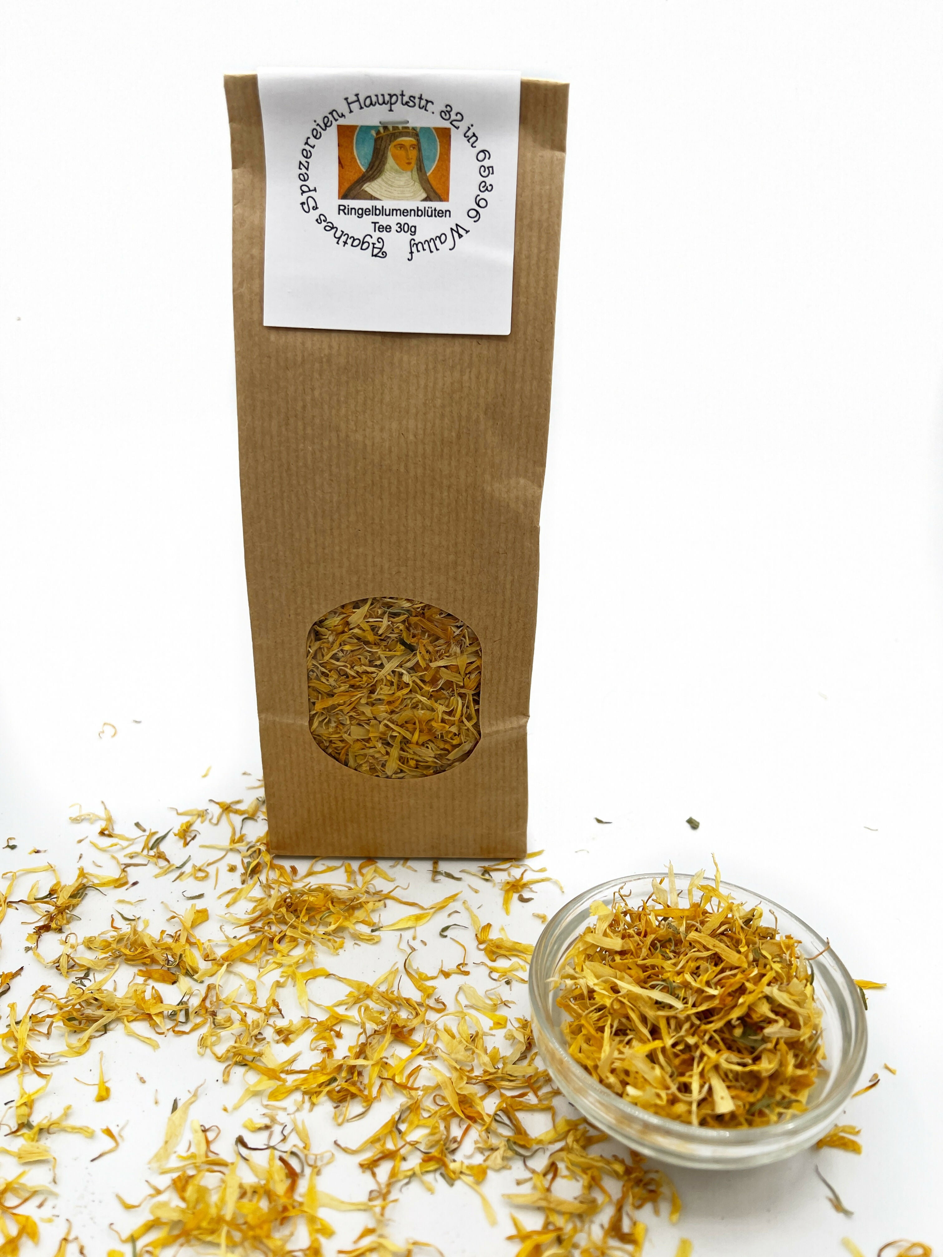 Agathes Ringelblumenblüten-Tee