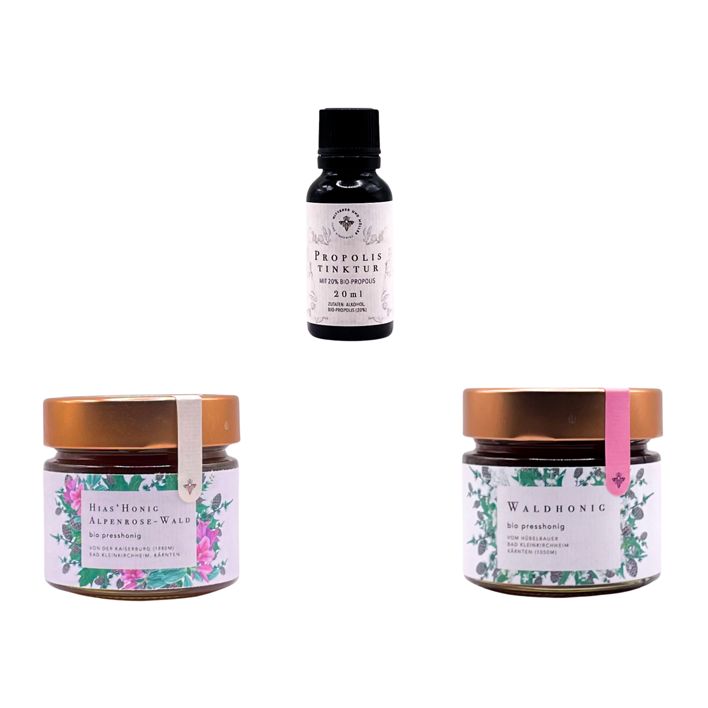 Natürliche Kraft – Honig & Propolis Set