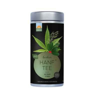 3x Teedose Hanftee herb 50 g