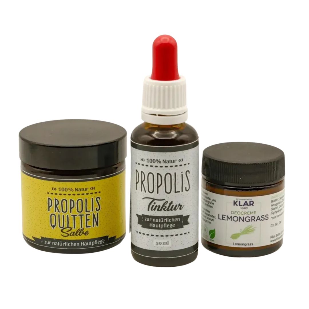 3er Wellness Set | Deo-Creme & Propolis