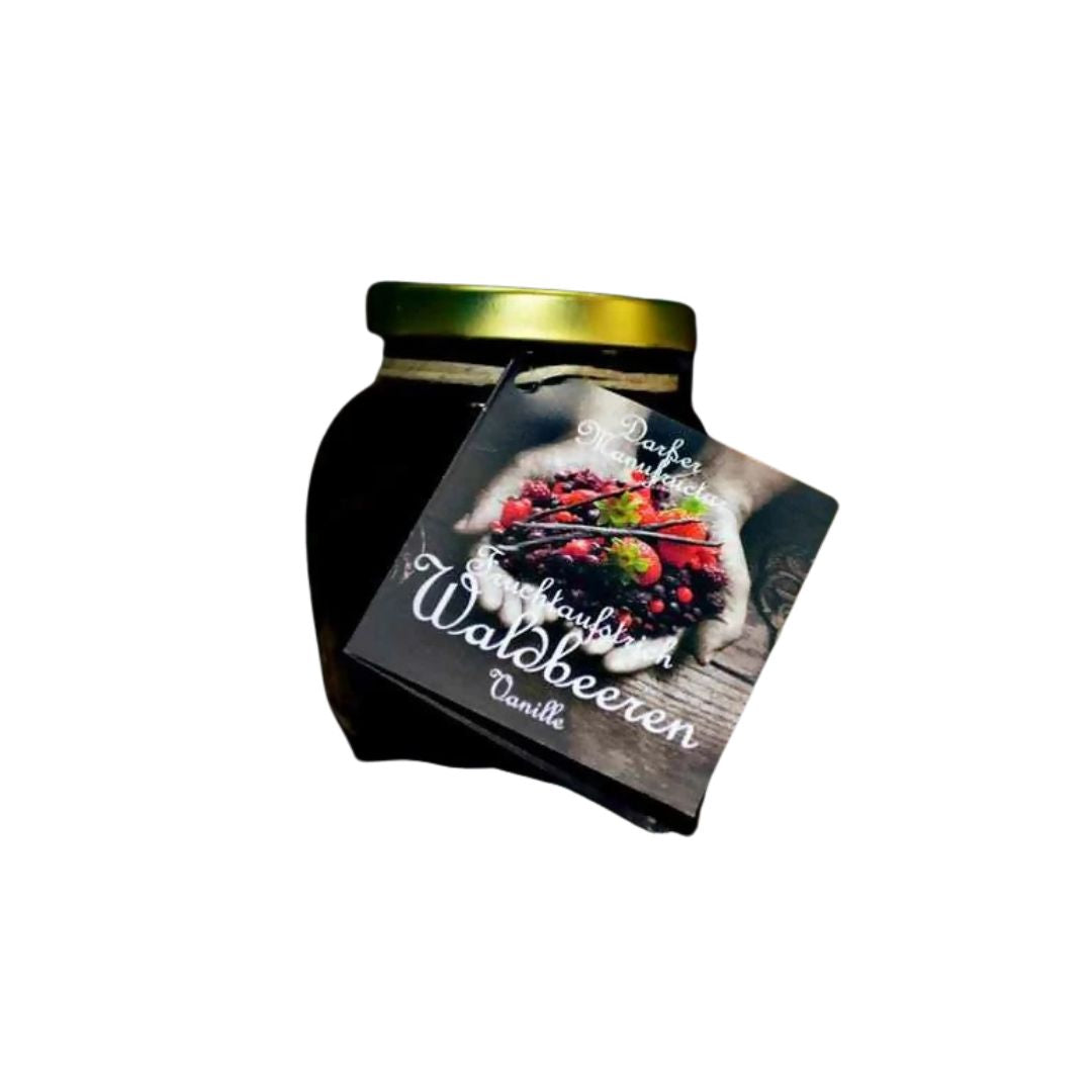 3x Fruchtaufstrich Waldbeeren Vanille 225g