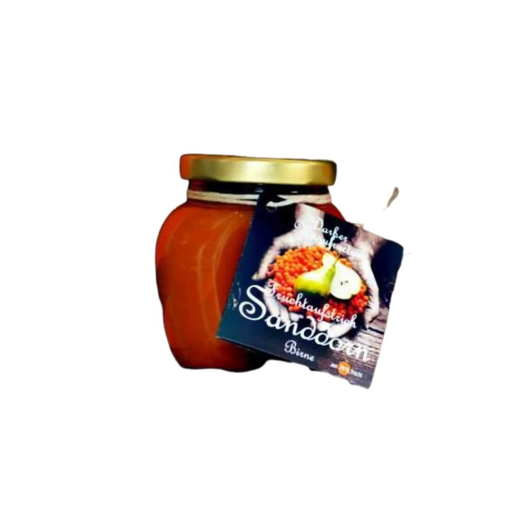 3x Fruchtaufstrich Sanddorn Birne 200g