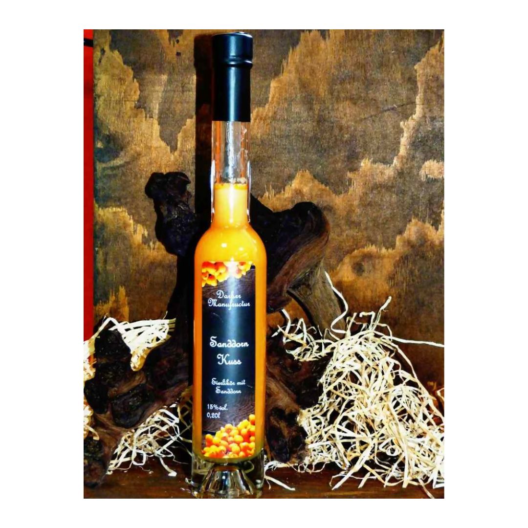 3x Sanddorn Eierlikör 15% vol. 200 ml