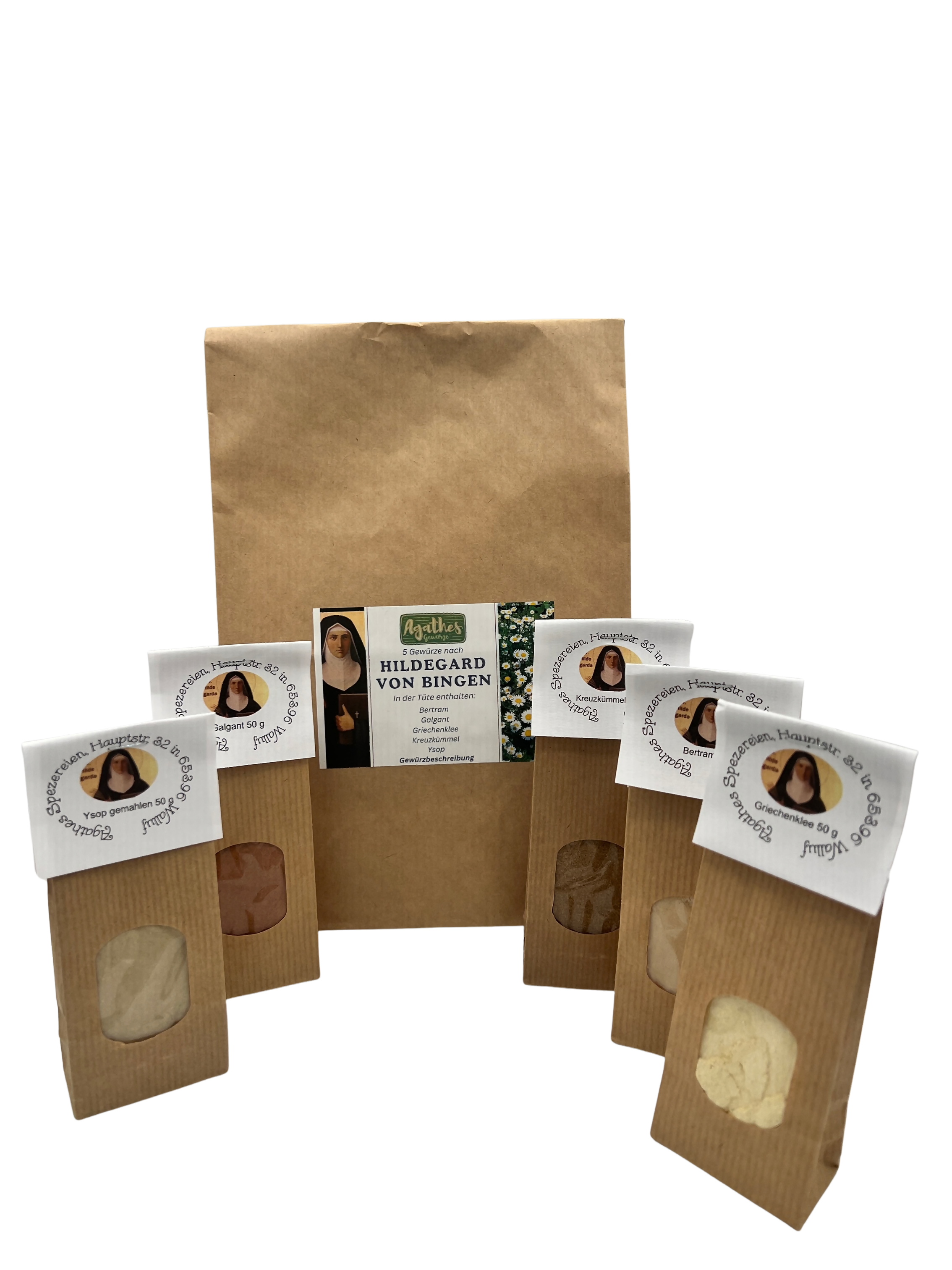 Geschenkset mit Hildegard Gewürzen – Tradition & Genuss