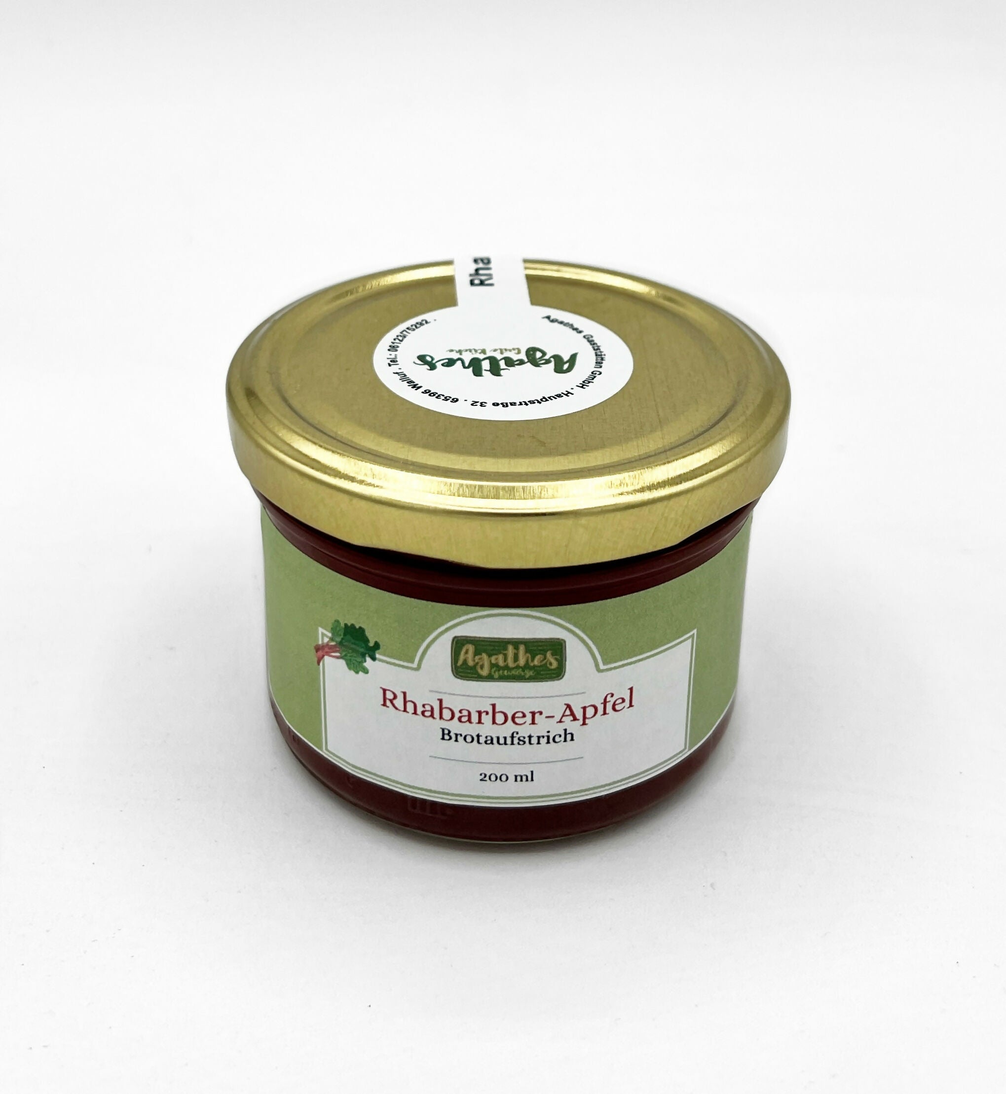 Agathes Rhabarber-Apfel Brotaufstrich