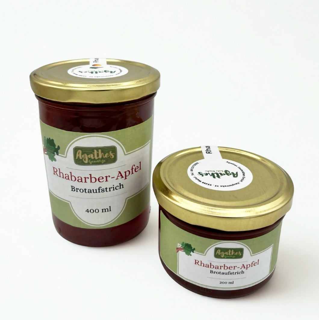 Agathes Rhabarber-Apfel Brotaufstrich