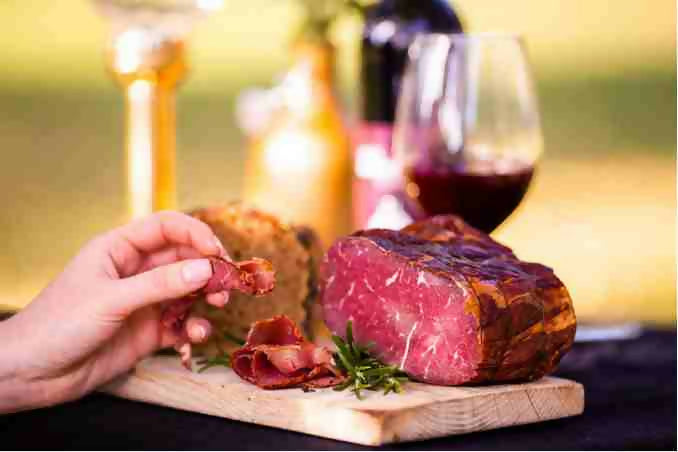 3x Kräftiger Schinken vom Weiderind 300g