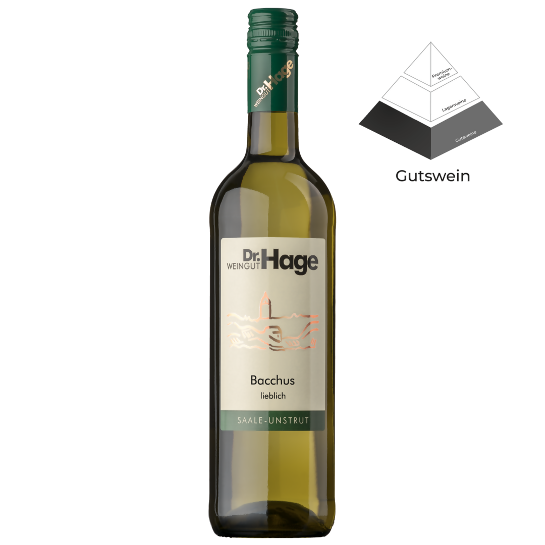 3 Fl. 2023er Bacchus lieblich 750 ml