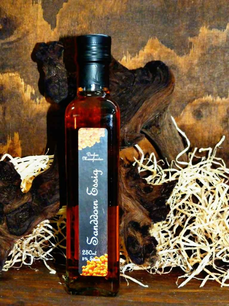 3x Sanddorn Essig 250ml